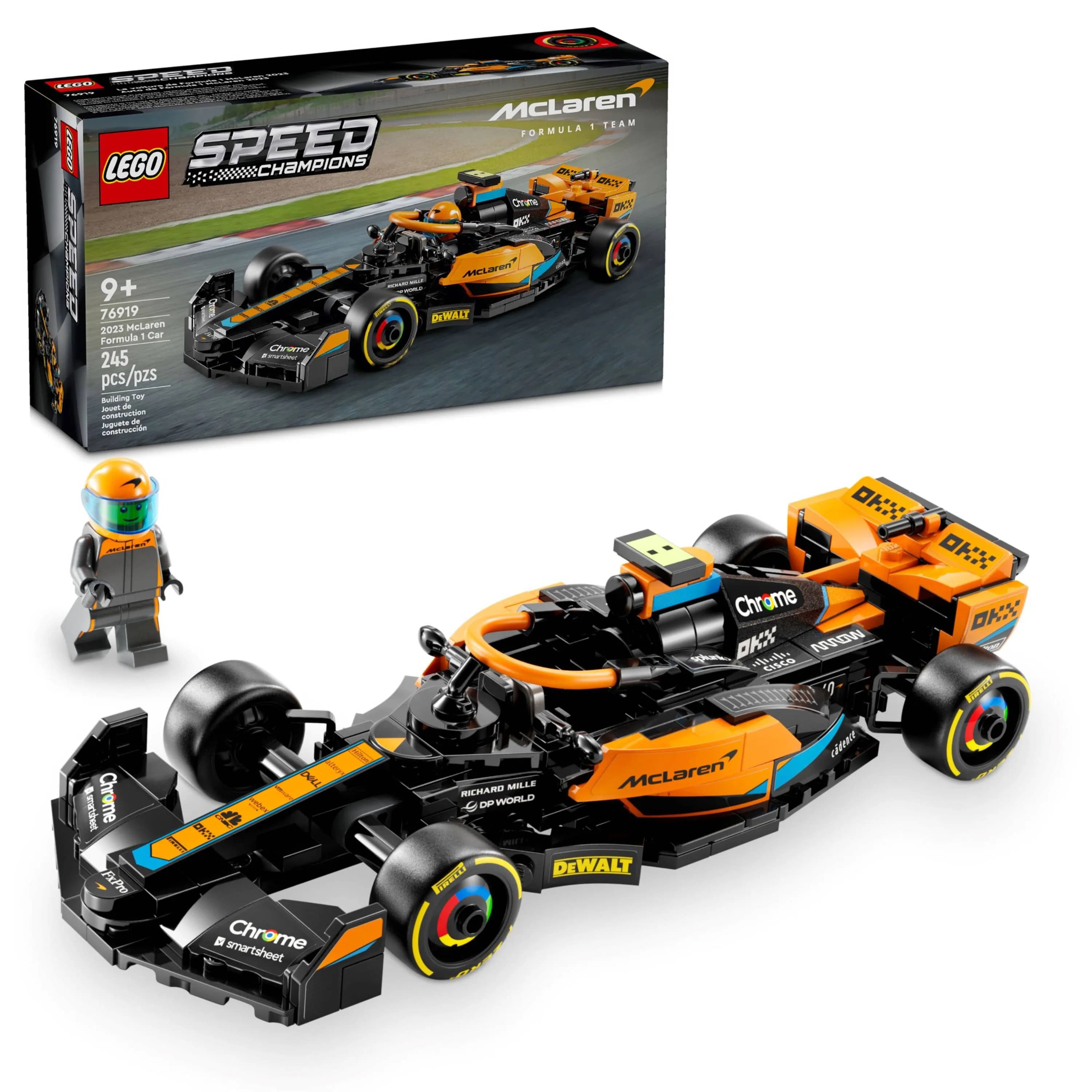 LEGO Speed Champions - Carro de corrida de Fórmula 1 da McLaren