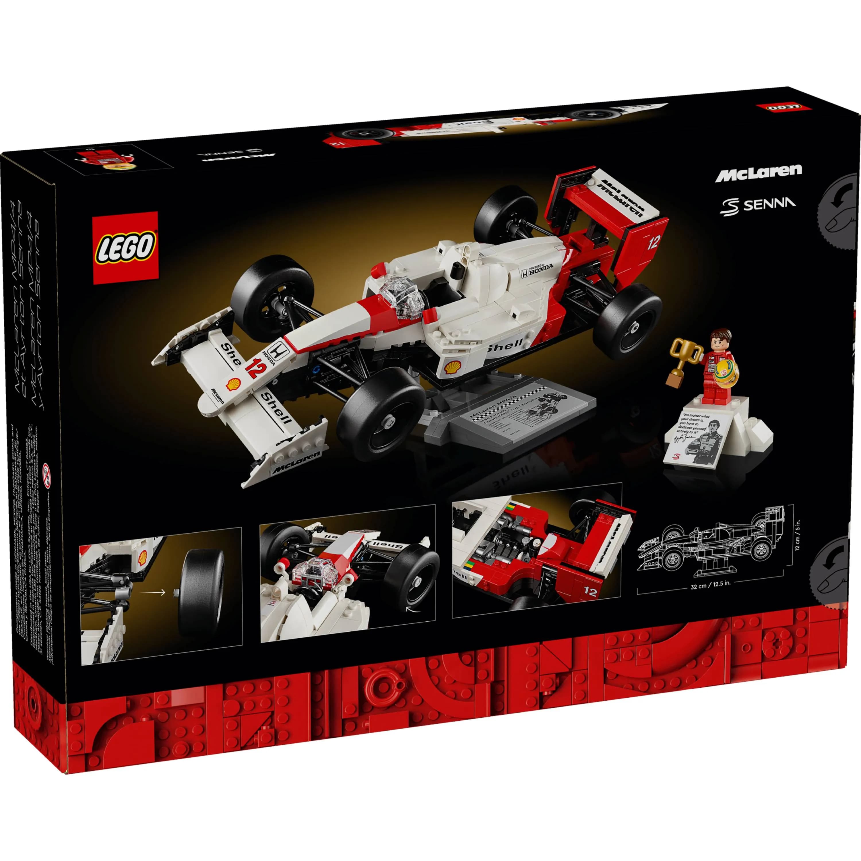 LEGO Icons - McLaren MP4/4 e Ayrton Senna